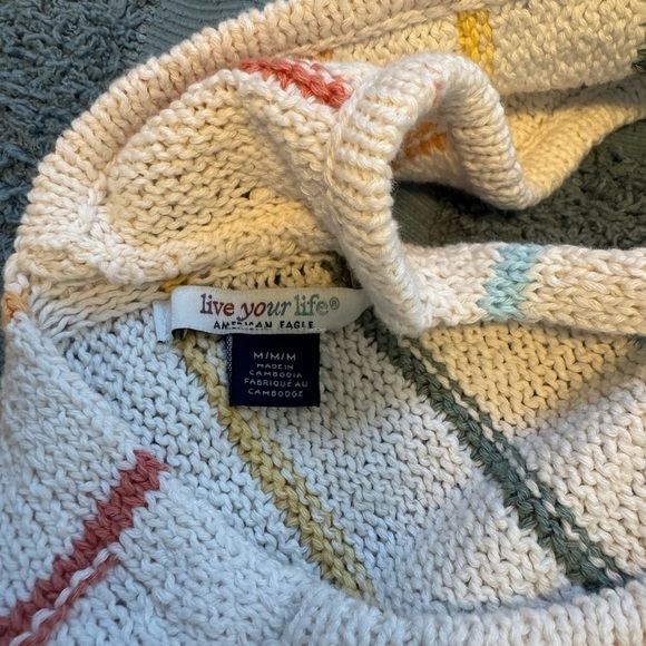 American Eagle Outfitters Colorful Striped Knit Set - Picture 9 of 12